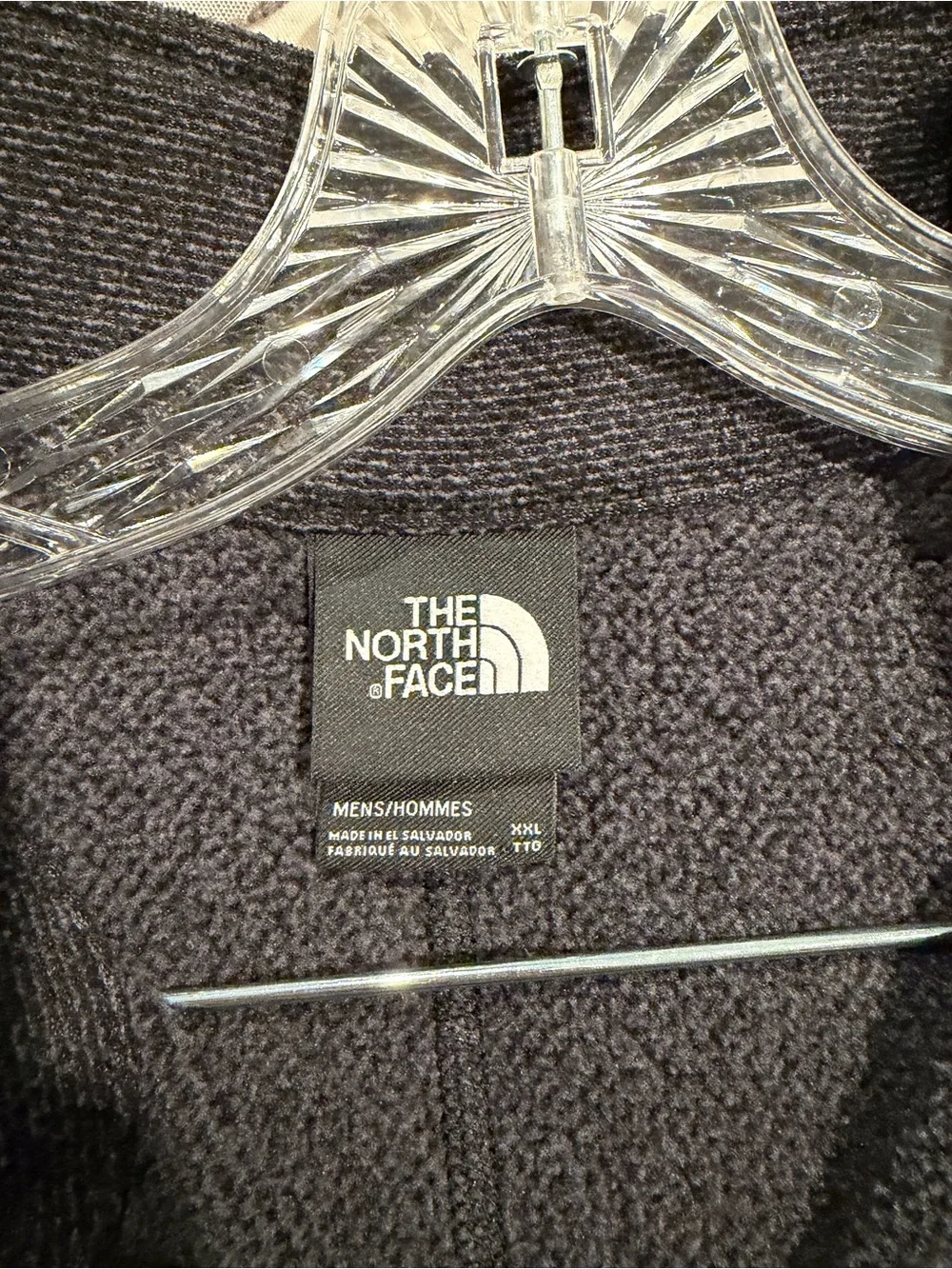 Men’s North Face Half-Zip Sweater Pullover - Charcoal XXL